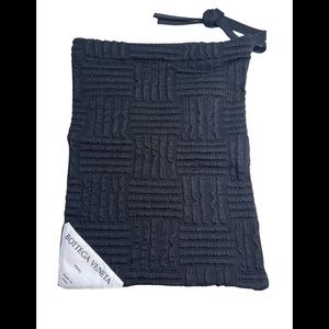 BOTTEGA VENETA Pool Made in Italy Black Bag